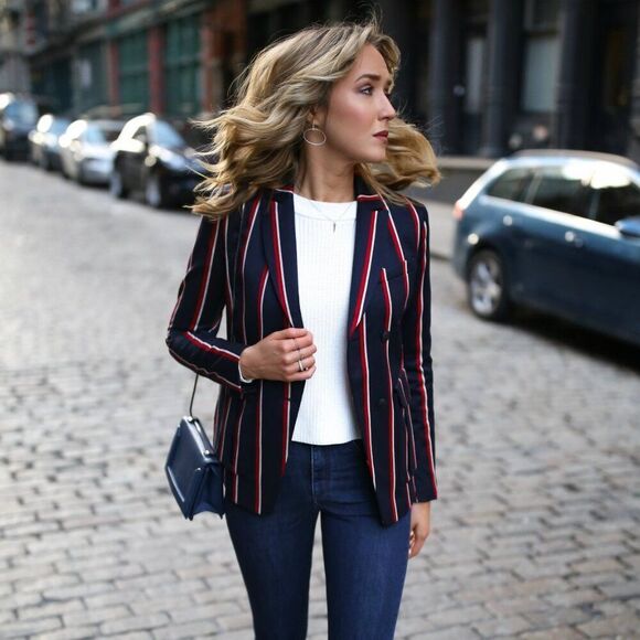 NWT Rag Bone 2 Howson Cricket Wool Blazer Jacket Equestrian Academia Riding Prep - Picture 14 of 14